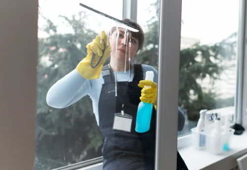 Nettoyage de vitres intérieures et extérieures à Montlhéry